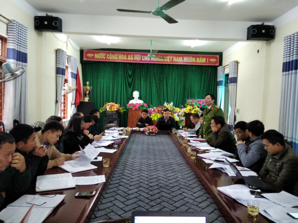 Hà Linh: tổ chức buổi làm việc lấy ý kiến nhiệm vụ Phát triển KTXH, QPAN và XD Đảng năm 2021
