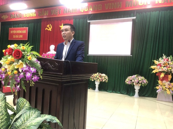 Xã Hà Linh tổ chức Hội nghị tổng kết năm 2022